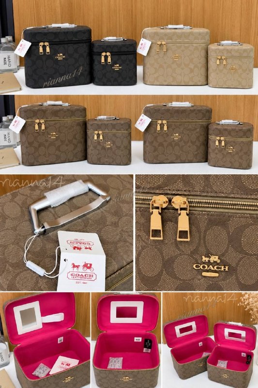 Link Hacoo Coach - box - cosmetic case Maquillaje