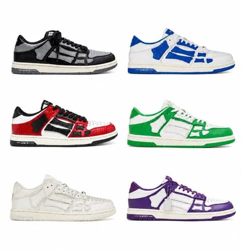 Enlace Hacoo Zapatillas Amiri Skeleton