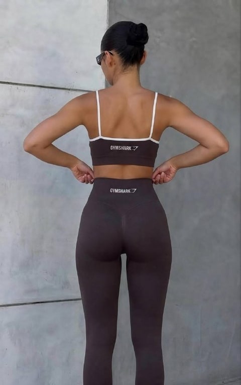Enlace Hacoo Chándal Gymshark Marron